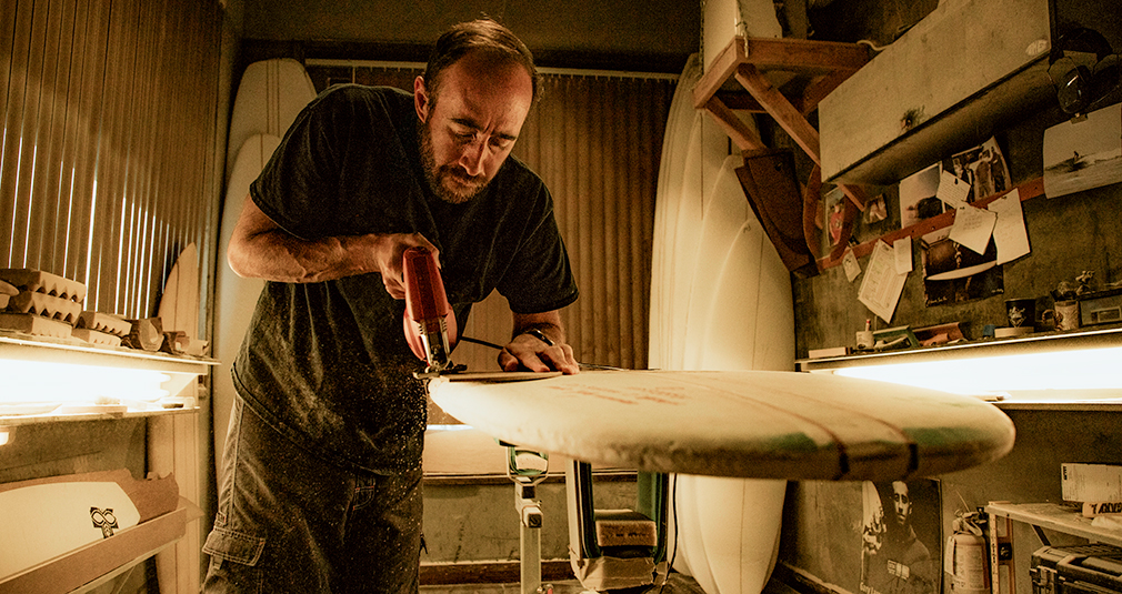 Experience a Bespoke Session with Dana Point Surfboard Shaper Gary Larson -  Golden State