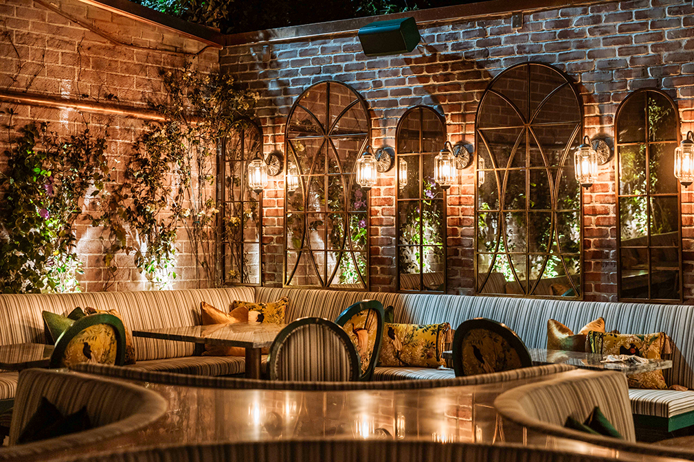 Le Jardin Patio at Amour. Photo courtesy of 111 Agency.